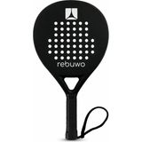 Rebuwo White Edition Karbon Fiber Round Padel Raketi