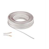 Reçber 2 x 0.75 mm2 Yassı Kordon Kablo Beyaz ( 10 metre ).
