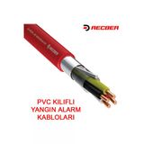 Reçber 2*2*0,80Mm + 0,40Mm Jy(St)Y Yangın Alarm Kablosu (1 Metre)