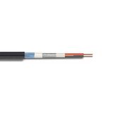 Reçber Kablo 2x0,50mm CCTV Mini Kablo 1+2 RG59 Harici Tip M5