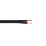 Reçber Kablo 2x0,75mm Kordon Hoparlör Kablosu Kodlu Kodlu Siyah