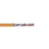Reçber Kablo CAT6 U/UTP LSZH Veri İletişim Kablosu Turuncu HF M3