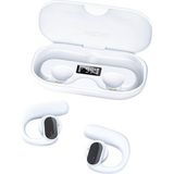 Recci REP-W60 Angel Serisi Dijital LED Göstergeli Hi-Fi Ses Kaliteli Tws Kulak Içi Bluetooth V5.3 Kulaklık - Beyaz