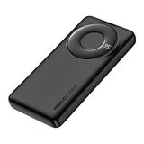Recci RPB-P58 Pd Hızlı Şarj Özellikli Type-C Kablolu Powerbank 22.5W 10.000MAH Siyah