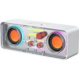 Recci RSK-W38 Space Station Serisi Beyaz Bluetooth Hoparlör