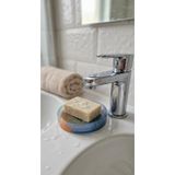 Reçine Sabunluk, Renkli Dekoratif Banyo Sabun Kabı, Süzgeçli, Sabun Hediyeli