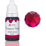 Reçine Transparan Boya Pigment Şeffaf Epoksi Boyası 20 ml Mürdüm Kırmızı - 8207