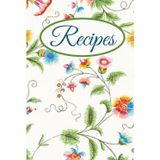 Recipes: A Hardcover Blank Recipe Journal with Glossy Finish to Write, Save, and Organize Family Meals, Favorite Dishes, and Kitchen Memories
