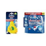 Reckitt Finish Deo Bulaşık Makinesi Kokusu - Limonlu ve Finish Quantum Infinity Shine 83 Kapsül Bulaşık Makinesi Deterjanı Tableti (1 x 83 Kapsül)