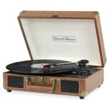 Record Master ST14012 Pikap Plak Çalar Bluetooth ve Şarjlı RCA Çıkış, Aux - 33, 45 ve 78 Devir Plakları Çalabilme