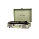 Record Master St14012 Retro Pikap Plak Çalar - Yeşil - Bluetooth, Şarj - 3 Devir - Universal Iğneli