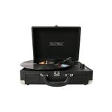 Record Master T310CH Pikap Plak Çalar- Siyah - Şarj + Bluetooth - 33, 45, 78 Devir - Universal Iğneli