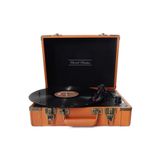 Record Master T317ub Retro Pikap Plak Çalar - Kahverengi - Bluetooth, Şarj - Tüm Plakları Çalabilme