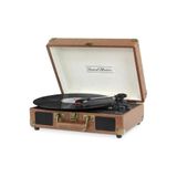Record Master *ÜCRETSİZ KARGO Record Master ST14012 Kahverengi Retro Pikap Bluetooth ve Şarj Özellik
