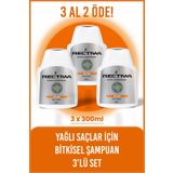 Rectiwa Yağlı Şampuan Seti -300 ml X 3 Adet