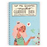 Recuerding - Sesli A4 Not Defteri #StopRelacionesTóxicas, 80 Sayfa (160 Sayfa) | Modern, Orijinal ve Vintage; Halka Bağlayıcı ve Sert Kapak | Geri Dönüşümlü Kağıt | Tema “love me bien” | İspanya'da Üretilmiştir
