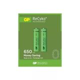 Recyko 650Mah Aaa Şarjlı Ince Pil 63C092 2Li Kart (4209)