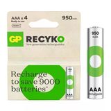 Recyko 950 Mah Aaa 4'Lü Şarjlı İnce Kalem Pil Gp100aaahce-2Eb4 (Gprhc103e001)