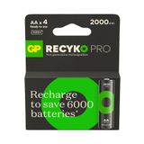 ReCyko Pro AA Kalem Ni-Mh Şarjlı Pil, 1.2 Volt, 4'lü Kart