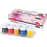 Red Apple 10 Renk Kumaş Boyası Set 25 Ml. Yüksek Kalite ve Canlı Renkler