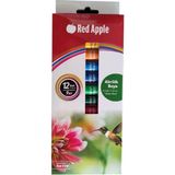 Red Apple Akrilik Boya 12 Renk 9 ml Su ile Seyreltilebilir Canlı ve Yüksek Yoğunluklu Renkler
