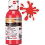 Red Apple Akrilik Boya Kırmızı (Red) 100 Ml. Doğadan Ilham Alan Renkler.