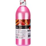 Red Apple Metalik Parmak Boyası 500 Ml Pembe