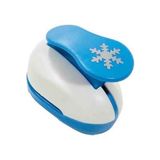 Red Apple Orta Boy Şekilli Delgeç 2,5 cm Kar Tanesi Motifli Kağıt ve Karton Kesme Aracı