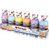 Red Apple RA100-6L 6x100 ml Pastel Renkler Akrilik Boya