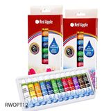 Red Apple Red Apple Su Bazlı Yağlı Boya 12 Renk x 12 ml