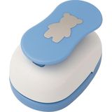 Red Apple Redapple Şekilli Büyük Boy Delgeç/şekilgeç 3.8 cm Ayıcık 44175 - Mavi