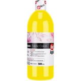 Red Apple Sarı Kumaş Boyası 500 Ml. Örtücü Renkler ile Her Türlü Kumaşa Uygulanabilir