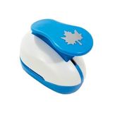 Red Apple Şekilli Büyük Boy Delgeç 3.8 cm Yaprak 32677 160 gr Kağıt İçin Uygun Mavi Renk