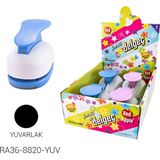 Red Apple Şekilli Mega Boy Delgeç Yuvarlak 5 cm