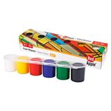 Red Apple Su Bazlı Cam Boyası 6 Renk x 25 ml Sıralı Set