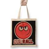 Red Ball 4 The Red Ball Bez Çanta Uzun Saplı - Açık Bej - 40 X 40