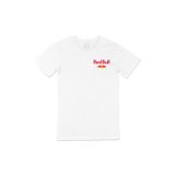 Red Bull Cep Logo Tasarımlı Beyaz Tişört