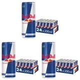 Red Bull Enerji İçeceği, 250 ml (24'lü Paket, 24 x 250 ml) (3 paketi)