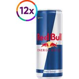 Red Bull Enerji İçeceği 250 ml x 12 Adet Yoğun Tatlı Aroma ile Güçlü Enerji Artışı Sağlar - Metal Filtre