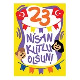 Red Castle 23 Nisan Ulusal Egemenlik ve Çocuk Bayramı Eko Kum Boyama Seti 15 Adet-Red Castle 23NSN-150