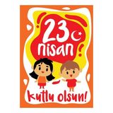 Red Castle 23 Nisan Ulusal Egemenlik ve Çocuk Bayramı Eko Kum Boyama Seti 5 Adet-Red Castle 23NSN-053