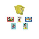 Red Castle Disney Mickey Mouse, 5 Adet Büyük Boy A4, Erkek Çocuk Kum Boyama Kartı Seti-Red Castle KB-D-050