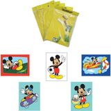 Red Castle Disney Minnie&mickey, 10 Adet Büyük Boy A4, Kız-Erkek Kum Boyama Kartı Seti-Red Castle KB-D-104 - Renkli
