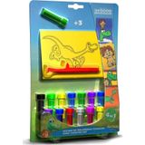 Red Castle Eğitici ve Eğlenceli Kum Boyama Seti-Disney Iyi Bir Dinozor Fm-13