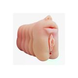 Red Fox 100334316930228 3 Işlevli 3D Suni Oral Vajinal Anal Masturbatör