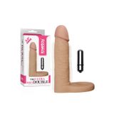 Red Fox 15 Cm Geliştirilmiş Doku Penis Halkalı Titreşimli Anal Penetratör - The Ultra Soft Dude