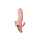 Red Fox Anal Vajinal Klitoral Uyarıcılı Titreşimli Penis Kılıfı