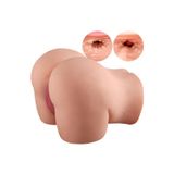 Red Fox Masturbator Nadya - Anal Vajinal 2 İn 1 Titreşimli Suni Kalça Vajina
