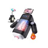 Red Fox Telefon Tutuculu Isıtmalı İleri Geri Hareketli Ve Titreşimli Otomatik Suni Vajina Mastürbatör