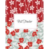 Red Hibiscus Monthly Bill Planner: Simple Monthly Bill Payment Checklist Organizer And Monthly Bill Tracker, Money Planner for Budgeting Financial Planning Journal Budget Notebook